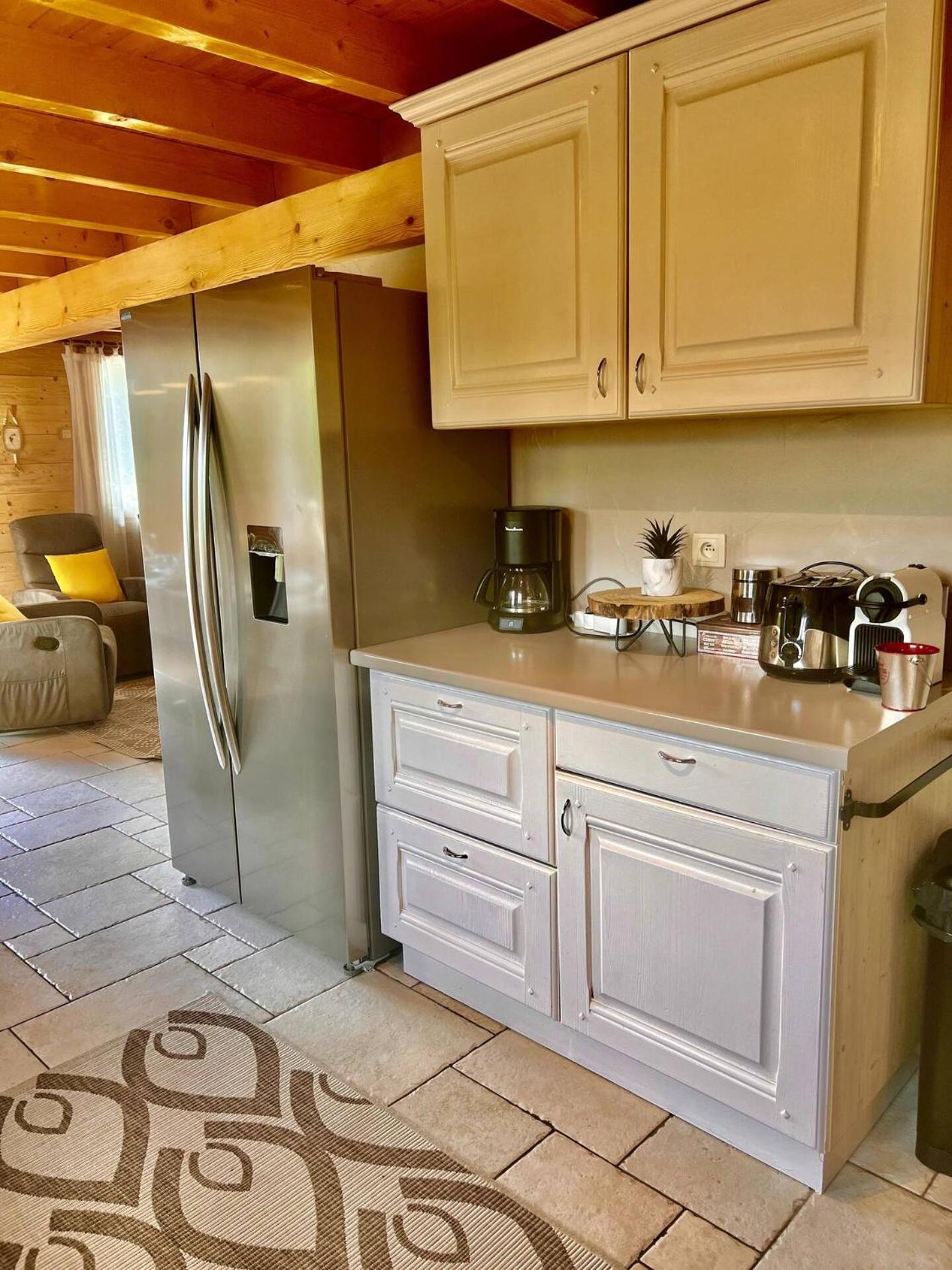 Charming Family Chalet For 8 People, With Private Hot Tub Les Clefs المظهر الخارجي الصورة